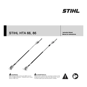 Stihl HTA 66 HTA 86 manual cover