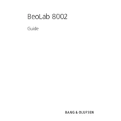 Bang Olufsen Beolab 8002 manual cover