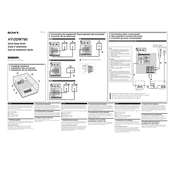 Sony HT-DDW790 manual cover