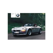 BMW Z8 Convertible Z8 Series 2003 manual cover