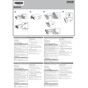 Epson ELPAF63 manual cover