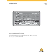 Behringer RD-8 manual cover