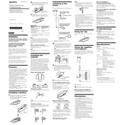 Sony MDR-NC33 manual cover