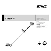 Stihl FC 75 manual cover