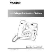 Yealink T41P manual cover