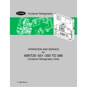 Carrier 69NT20 551 manual cover