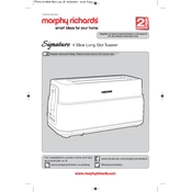 Morphy Richards 245742 Signature manual cover