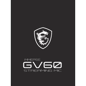 MSI Immerse GV60 manual cover