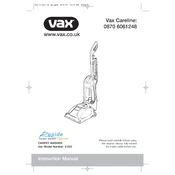 Vax CCW-201, V-022 manual cover