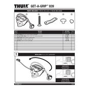 Thule Get-A-Grip 839 manual cover