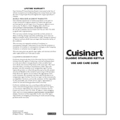 Cuisinart CTK-SS1 manual cover