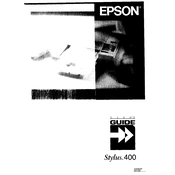 Epson Stylus 400 manual cover