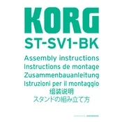 KORG ST-SV1 manual cover