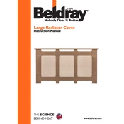 Beldray EH1839 Large Radiator Cover manual cover