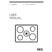 AEG IDK84454IB manual cover