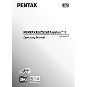 Ricoh Pentax K20D manual cover