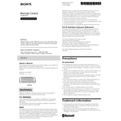 Sony NSG-MR7U manual cover