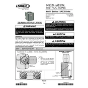 Lennox M1T1 manual cover