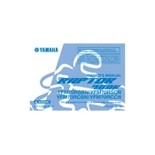 Yamaha YFM70RSBN, YFM70RSCN, YFM70RCBN Raptor 700R 2022 manual cover