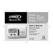 Lennox Sigstat manual cover