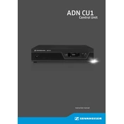 Sennheiser ADN CU1 manual cover