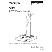 Yealink WH63 manual cover