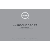 Nissan Rogue Sport 2021 manual cover