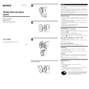 Sony VCL-ES06 manual cover