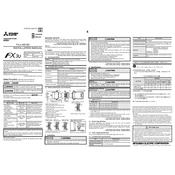 Mitsubishi Electric FX3U 485 BD manual cover