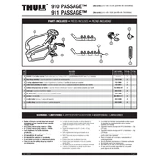 Thule Passage 910 manual cover