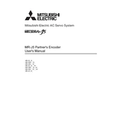 Mitsubishi Electric MRJ5 Partners Encoder manual cover