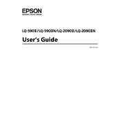 Epson LQ-590II manual cover