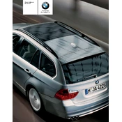 BMW 325xi Sports Wagon 3 Series 2006 manual cover