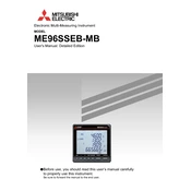 Mitsubishi Electric ME96SSEB MB manual cover