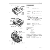 Epson EPL-8000 manual cover