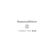 Bowers Wilkins Formation Bar manual cover