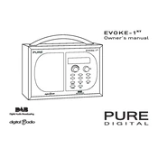 Pure Evoke 1XT manual cover