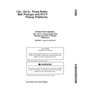 John Deere 132, 154 Inch