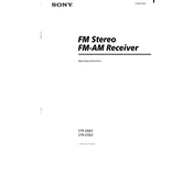 Sony STR-D565 manual cover