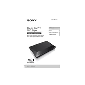 Sony BDP-S1100 manual cover