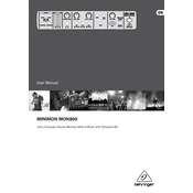 Behringer MON800 manual cover