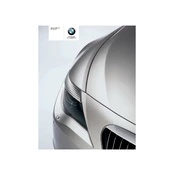 BMW 650i Convertible 6 Series 2006 manual cover