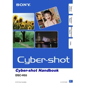 Sony DSC-H55 manual cover