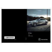 Mercedes-Benz E-Class Coupe 2017 manual cover