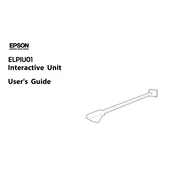 Epson ELPIU01 manual cover