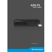 Sennheiser ADN PS manual cover