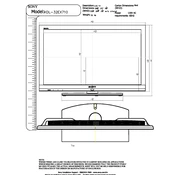 Sony KDL-32EX710 manual cover