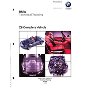 BMW Z8 Series 2003 manual cover