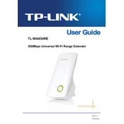 tp-link TL-WA854RE manual cover