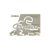 Yamaha YFM4FGW Grizzly 400 2007 manual cover